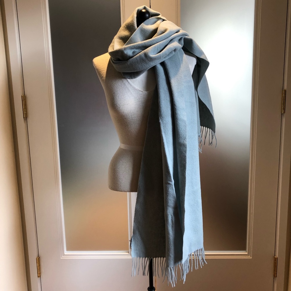& Other Stories Fringed Wool Blanket Scarf